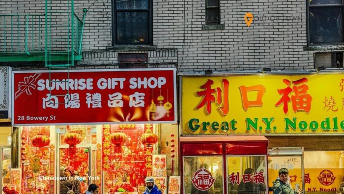 Chinatown in New York