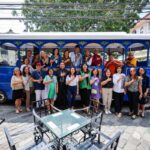 Department of Tourism (DOT) Secretary Christina Garcia Frasco with accredited senior citizen tour guides in Intramuros, Manila on Wednesday (Feb. 25).