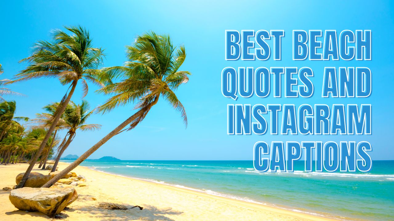 30 Perfect Beach Quotes and Instagram Captions