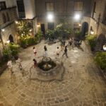 Casa Manila at night