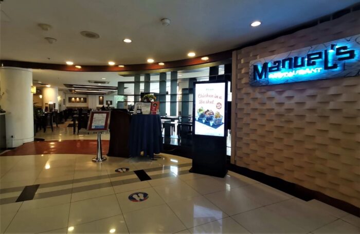 Cebu Parklane's Manuel's Restaurant