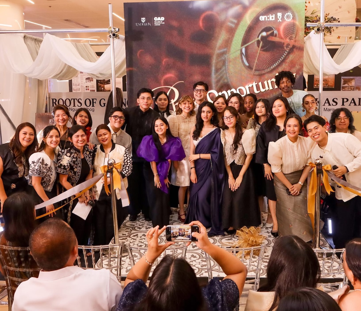 Living Design: Enderun Interior Design Students Transform Ideas into “The Palimpsest”