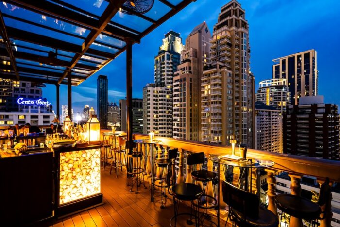 Hotel Muse Bangkok Rooftop Bar photo via FB page