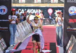 Ironman 5150 Overall Champ Kenneth Bonda