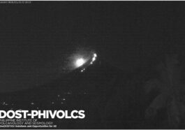 Meteor Observed Over Mayon Volcano on May 25