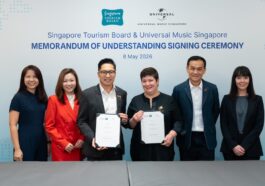 Representatives from STB and UMSG at the MoU Signing Ceremony 