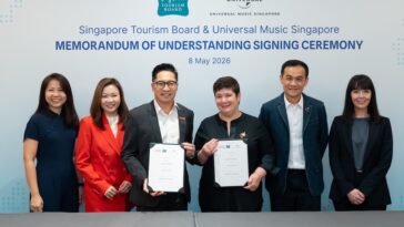 Representatives from STB and UMSG at the MoU Signing Ceremony 