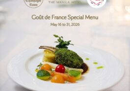 The Manila Hotel joins the global celebration of Gou?t de France 2026 with a refined French dining experience at the hotel’s iconic Champagne Room