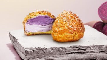 Tokyo Milk Cheese Factory's Ube Cheese Puff