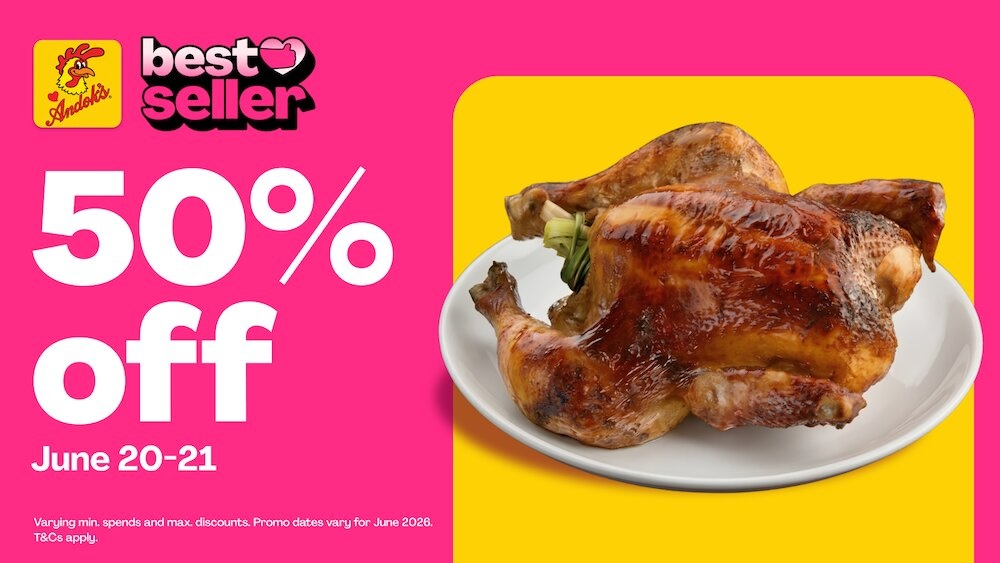 Andoks promo on foodpanda