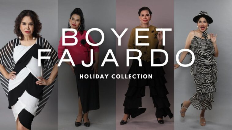 Boyet Fajardo’s Holiday Collection