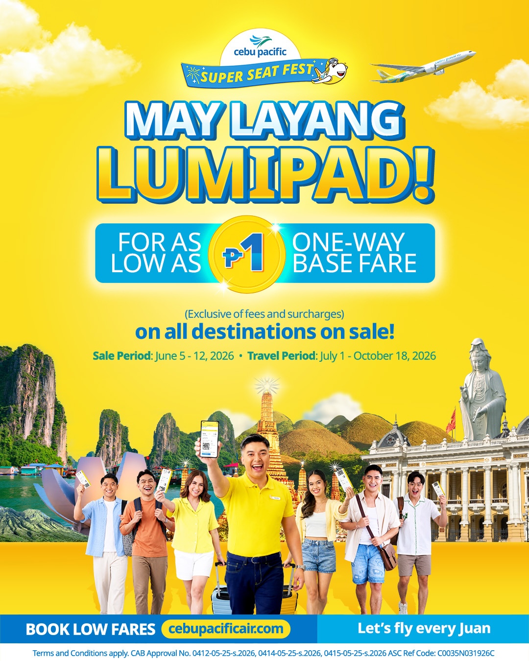 Piso Sale Alert: Cebu Pacific Celebrates Philippine Independence Day with Piso Sale