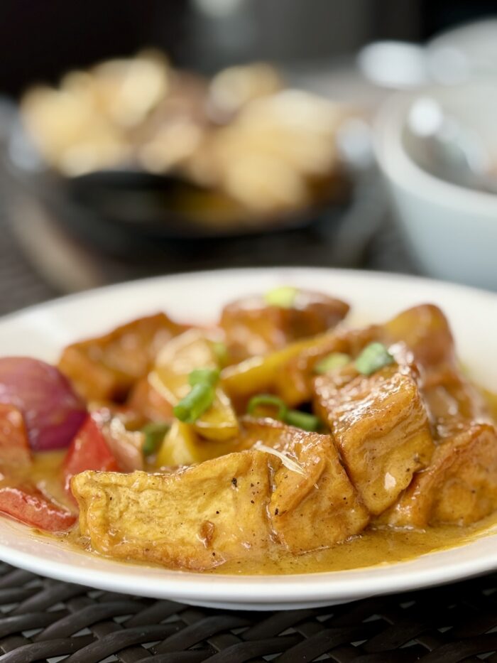 Tofu Curry at Badjao Seafront