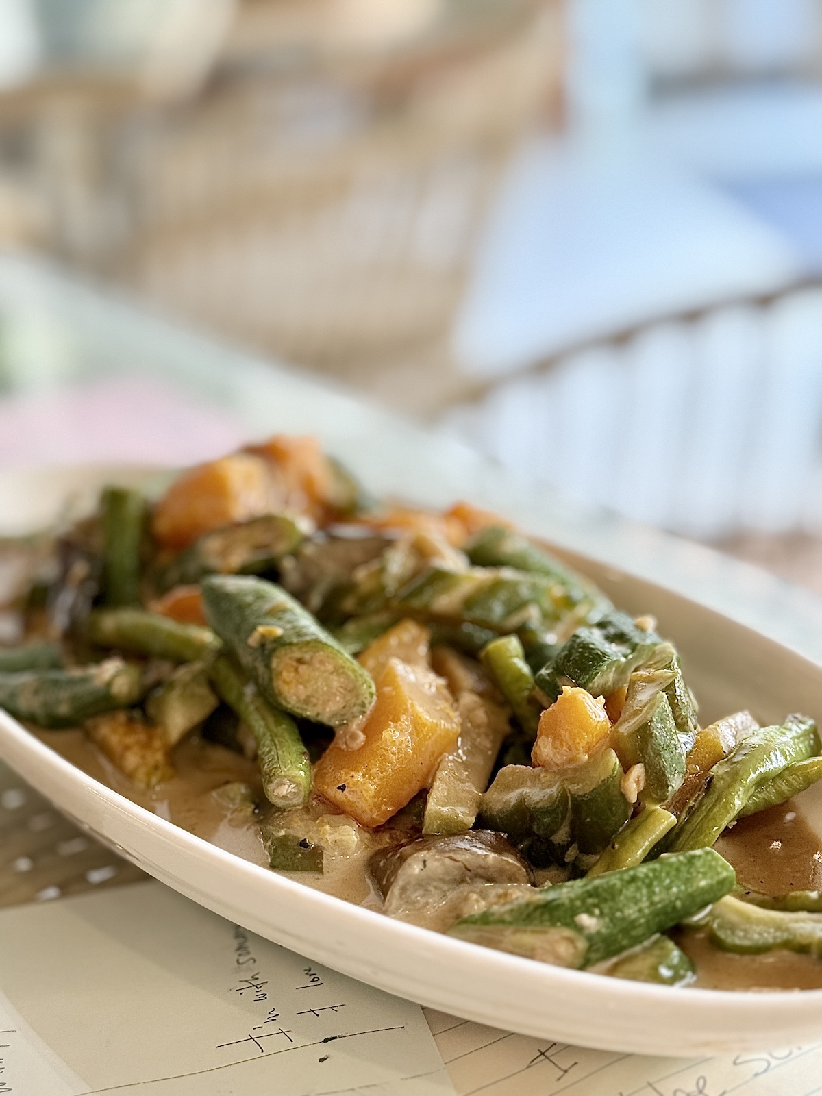 Palawan Veggies in Coconut Milk