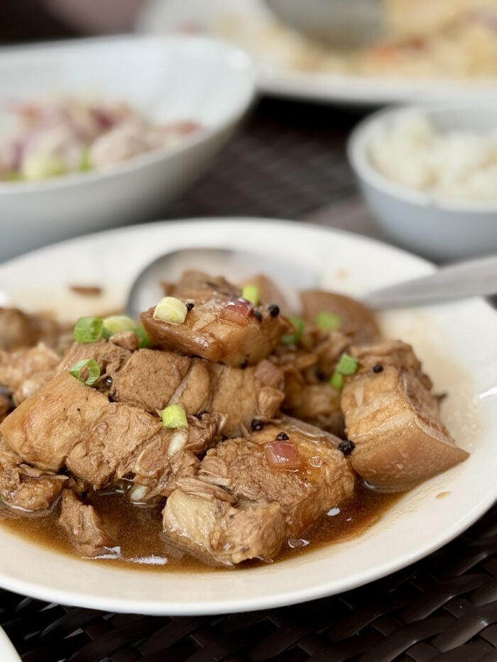Pork Adobo at Badjao Seafront