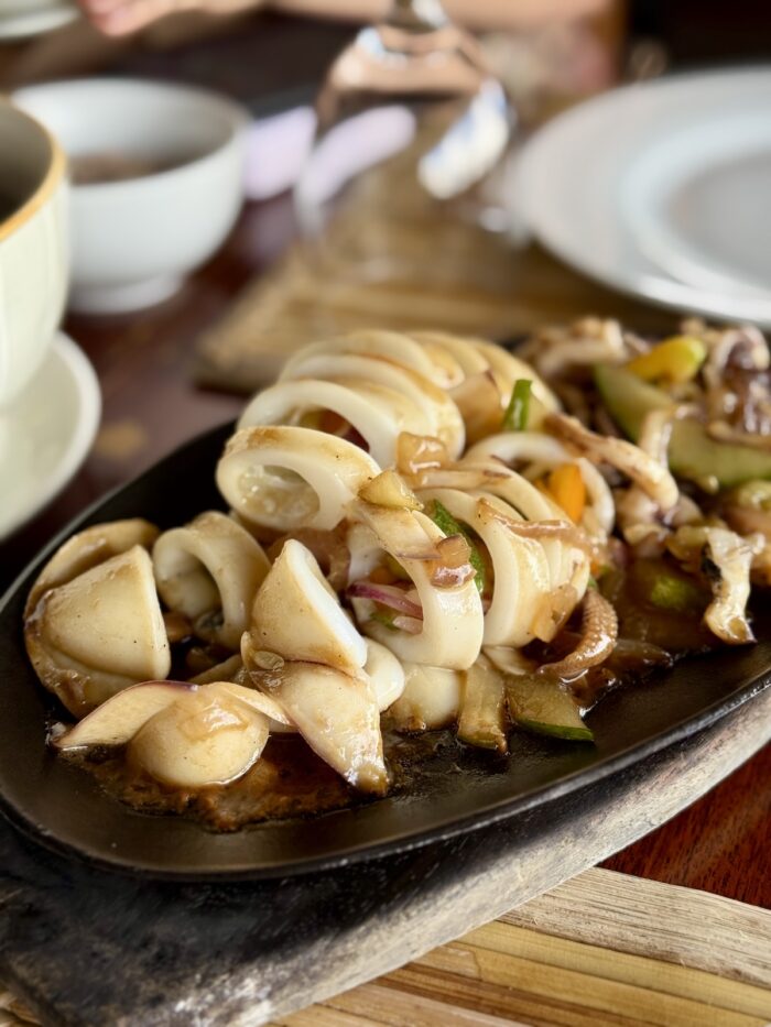 Sizzling Squid