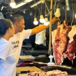 Chef Marlon and Mel choose the ideal tenderloin cut at a market in Batangas