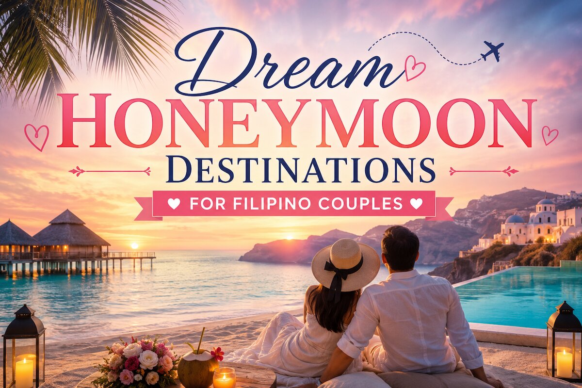 10 Dream Honeymoon Destinations for Filipino Couples 10 Dream Honeymoon Destinations for Filipino Couples