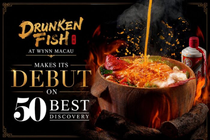 Drunken Fish at Wynn Macau Makes its Debut on 50 Best Discovery