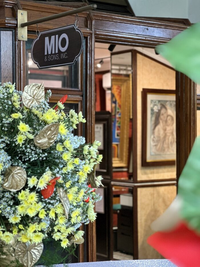 Mio & Sons is open daily from 1000 am to 800 pm at the lobby level of The Manila Hotel