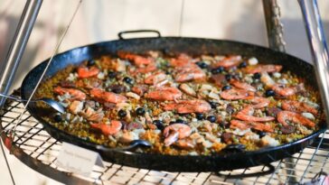 Layered with fresh seafood, savory flavors, and time-honored techniques, this paella brought guests together over a dish meant to be shared.