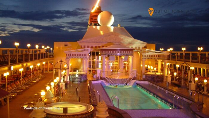 Poolside of Cruise Ship
