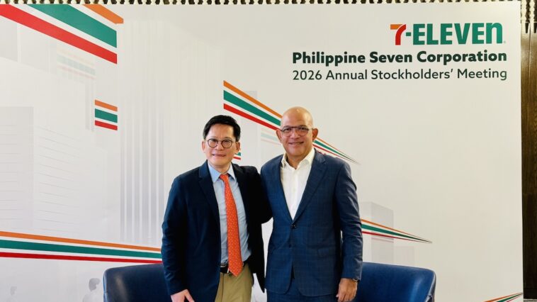 Richard Lee, President and Jose Victor Paterno, Chairman of the Board of Philippine Seven Corporation