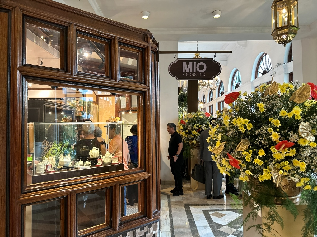 Mio & Sons Debuts at The Manila Hotel, Elevating Luxury with Fine Art and Timeless Antiques