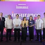 From left: Tim Charlton, Publisher and Editor-in-Chief of Insurance Asia magazine, with iCare executives Dr. Mark Roland F. Malanay, Chief Operating Officer; Geronimo V. Francisco, President and CEO; Jinky B. Lanuza, Head of Network Management; Dr. Elze Grace C. Angelino, Deputy Medical Director; Welhelm Teodoro S. Castroverde, Chief Growth Officer for the General Broker Sales Channel; and Atty. Gideon V. Peña, Chief Commercial Officer.