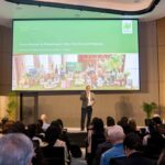 Marco Schlüter, Managing Director, Internal Affairs, Naturland e.V., delivers the opening remarks titled "From Pioneer to Mainstream: Why This Moment Matters.