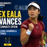 Alex Eala Advances at Cincinnati Open After Elena-Gabriela Ruse Retires