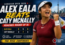 Alex Eala Beats Caty McNally