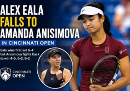 Alex Eala Falls to Amanda Anisimova in Cincinnati Open