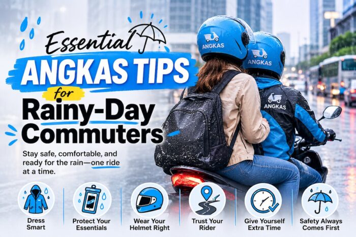 Angkas Riding Tips During the Wet Season