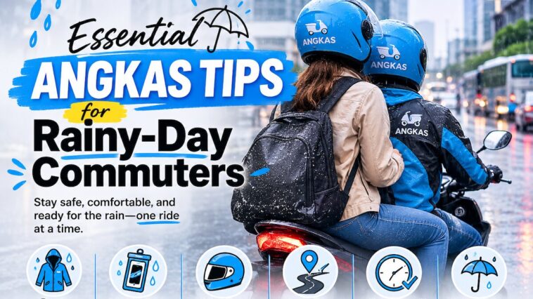 Angkas Riding Tips During the Wet Season