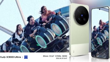 Anne Curtis, BJ Pascual ride rollercoaster shot on vivo X300 Ultra