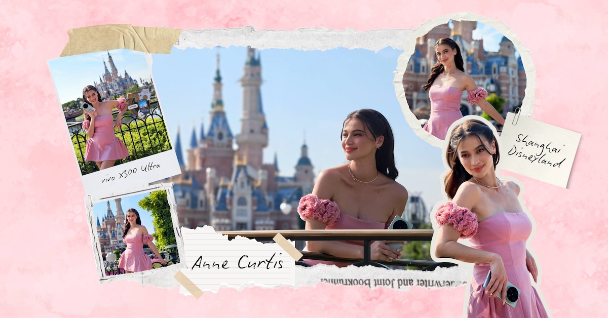 Anne Curtis Explores Shanghai Disneyland with vivo X300 Ultra