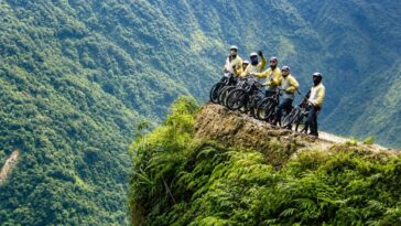 Biking Death Road in Bolivia