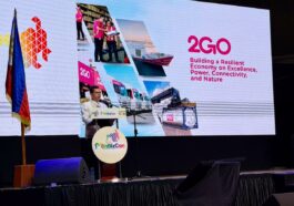 2GO Group Chief Operating Officer and Chief Financial Officer William Howell delivering his presentation during the Mindanao Business Conference in Cagayan de Oro City