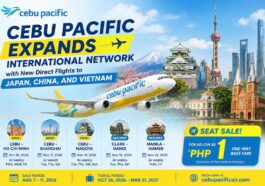 Cebu Pacific Expands International Network with New Direct Flights to Japan, China, and Vietnam