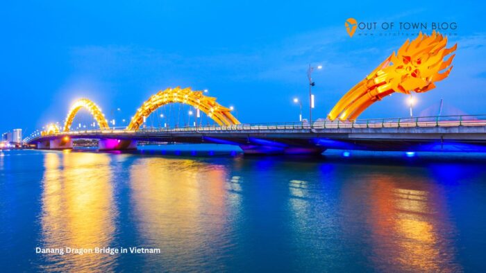 Danang Dragon Bridge in Vietnam