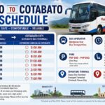 Davao to Cotabato Bus Schedule