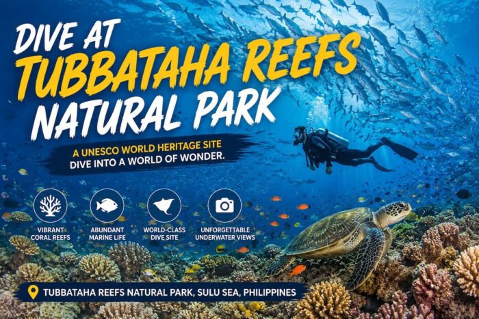 Dive at Tubbataha Reefs Natural Park
