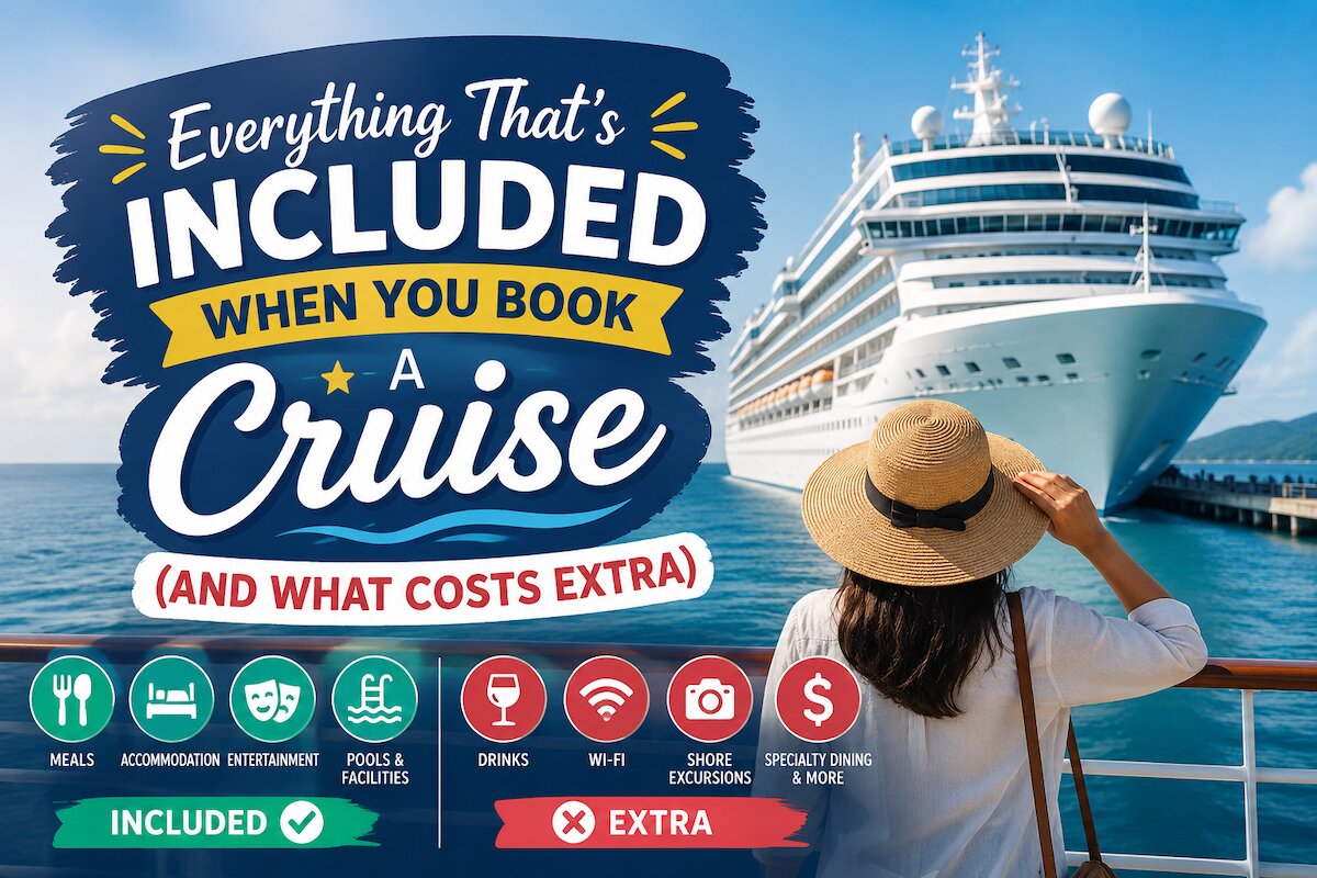 Everything That’s Included When You Book a Cruise (And What Costs Extra)