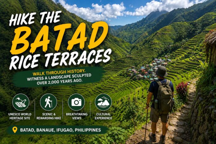 Hike the Batad Rice Terraces