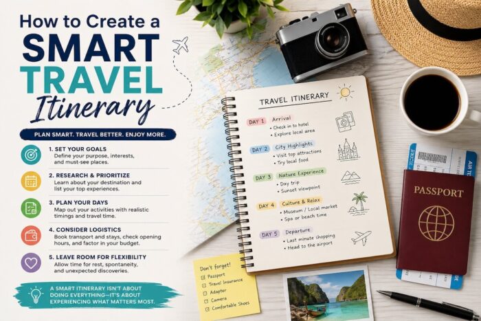 How to Create a Smart Travel Itinerary