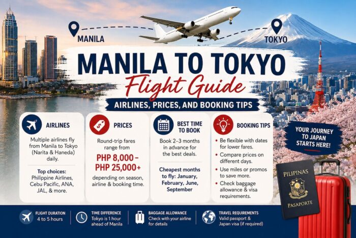 Manila to Tokyo Flight Guide
