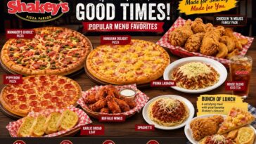 Shakey’s Philippines Menu Prices