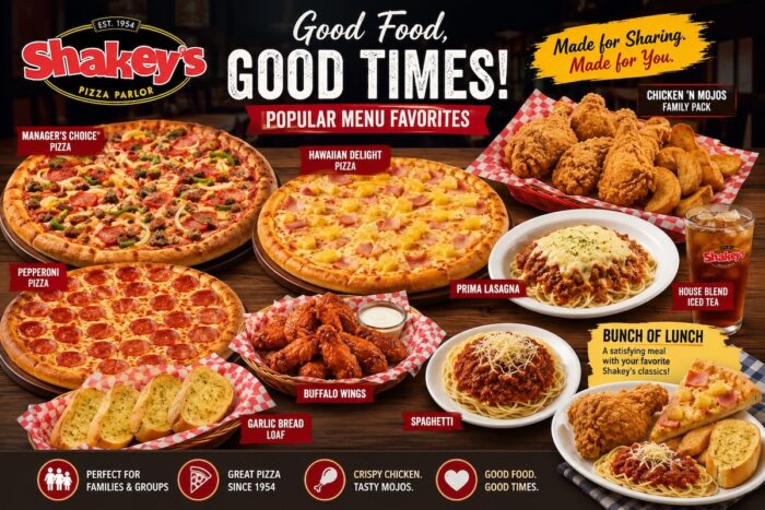 Shakey’s Philippines Menu Prices