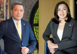 Socrates Alvaro, who will be the Managing Director of Megaworld Hotels & Resorts, and Anna Vergara, who is taking the helm as Managing Director of Megaworld Global Hospitality.